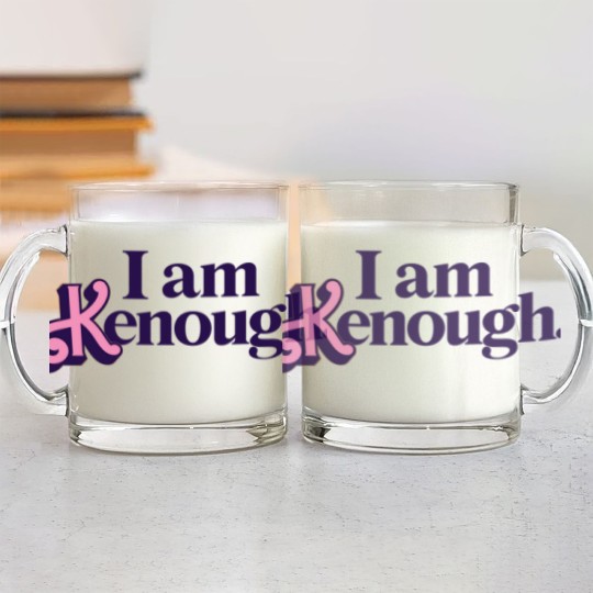 Discover I Am Kenough Glass Mugs, I Am Kenough Glass Mugs, I Am Kenough Glass Mugs, Tie Dye Ken Glass Mugs