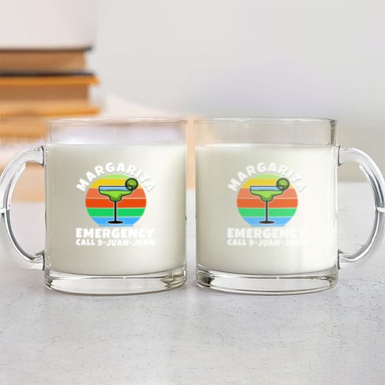 Discover Margarita Emergency Glass Mugs