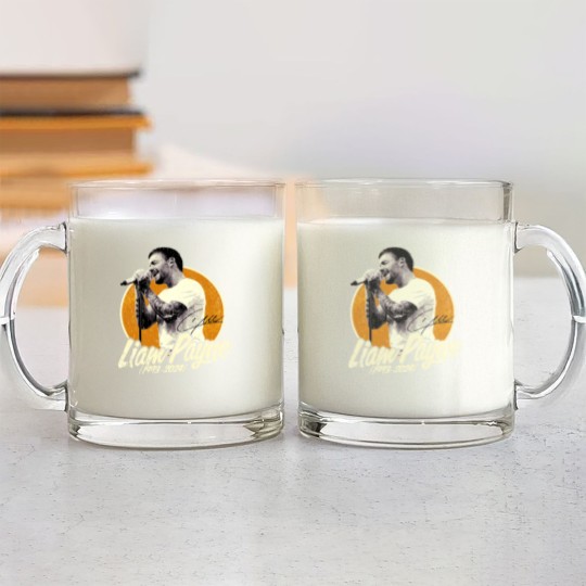 Discover Retro Liam Payne Tribute Glass Mugs, RIP Liam Payne Sweater, Liam Payne 1D Glass Mugs
