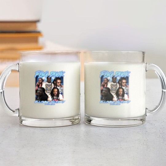 Discover FBG Duck Hiphop Glass Mugs, FBG Duck American Rapper Glass Mugs