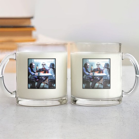 Discover Joker Evolution Heith Ledger Jack Nicholson Jared Leto Glass Mugs