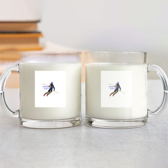 Discover Mikaela Shiffrin Graphic Glass Mugs