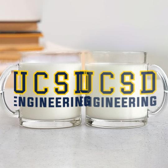 Discover UCSD Engineering (Varsity) - Ucsd - Glass Mugs