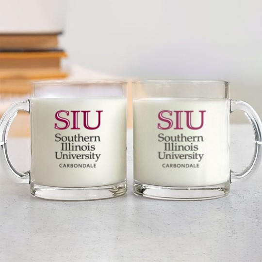Discover Southern Illinois University Carbondale (SIU or SIUC) Glass Mugs