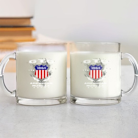 Discover 1964 GTO American Muscle v3 Glass Mugs
