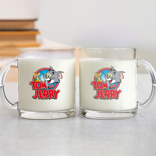 Discover Tom And Jerry Cartoon Glass Mugs