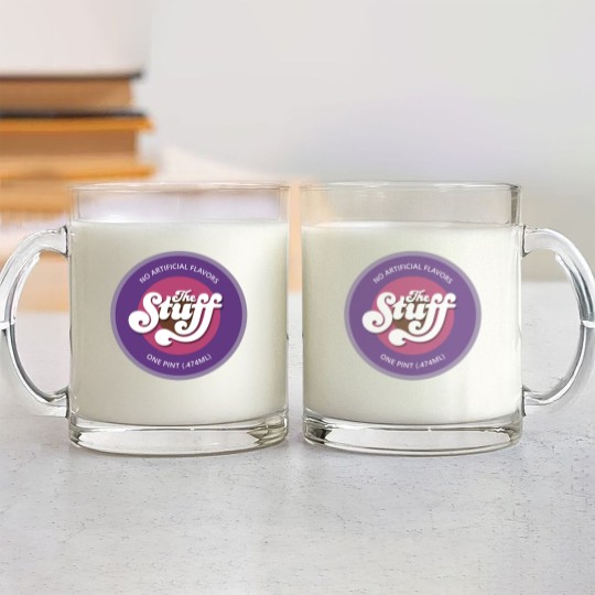 Discover The Stuff Glass Mugs