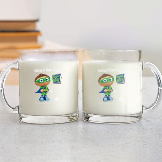 Discover Calling all Super Readers! Super Why Glass Mugs