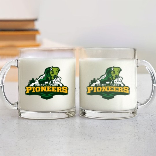 Discover Point Park Pioneers College Sport Team Glass Mugs