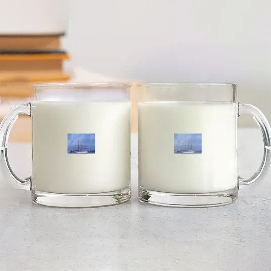 Discover Tall Ship Sea Cloud Glass Mugs