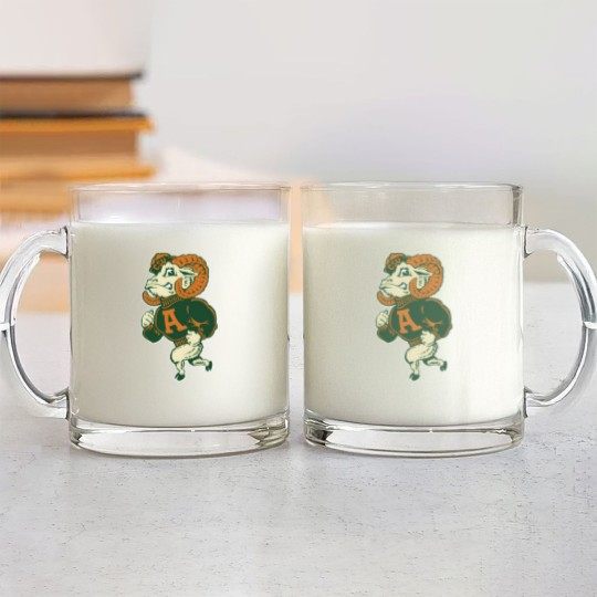 Discover vintage colorado state university aggies logo design Glass Mugs