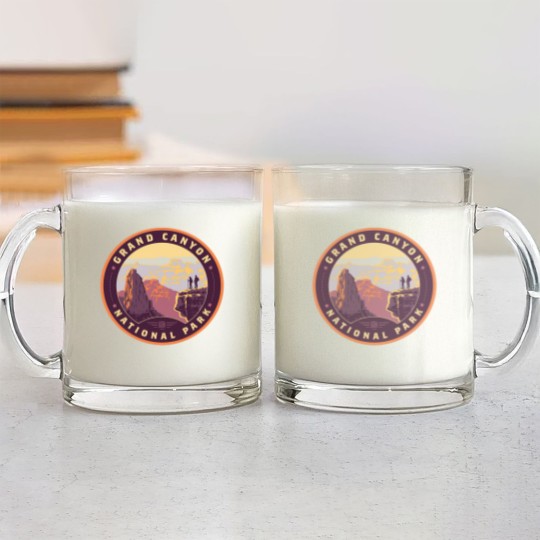 Discover Grand Canyon National Park Glass Mugs