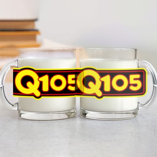 Discover WRBQ-FM Tampa Q105 Glass Mugs