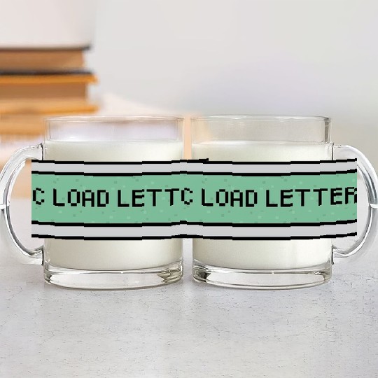 Discover PC Load Letter - Office Space - Glass Mugs