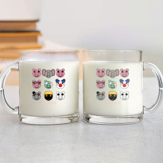 Discover thinknoodles piggy piggy Glass Mugs