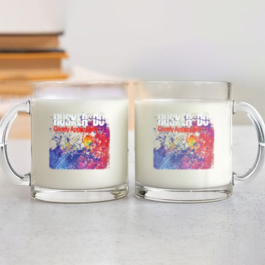 Discover HUSKER DU MUSIC PUNK Glass Mugs
