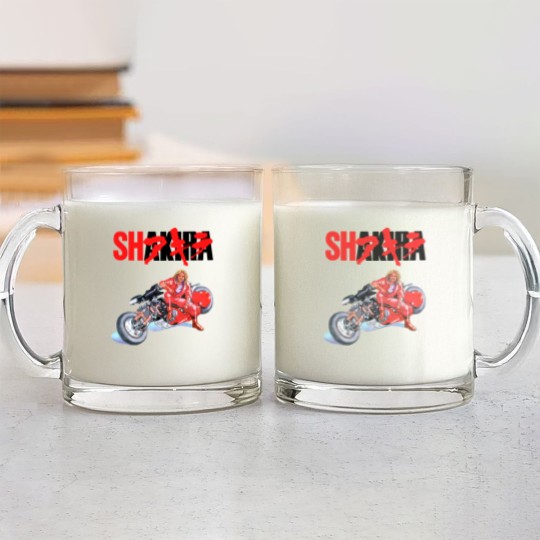 Discover Shakira Funny Anime Glass Mugs / Men's Women's Size
