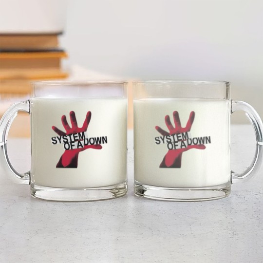 Discover SYSTEM OF DOWN Glass Mugs