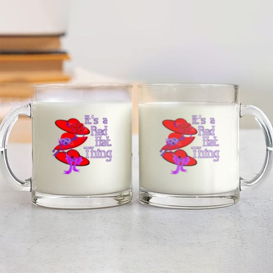 Discover Red Hat It'S A Red Hat Thing Gift Glass Mugs