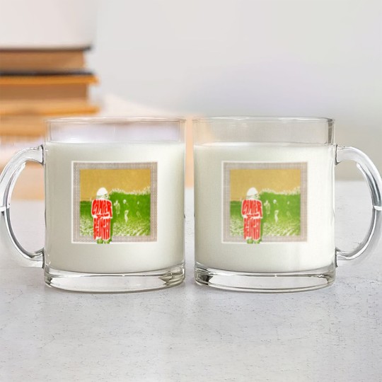 Discover Landslide Victory Camper Van Beethoven Glass Mugs