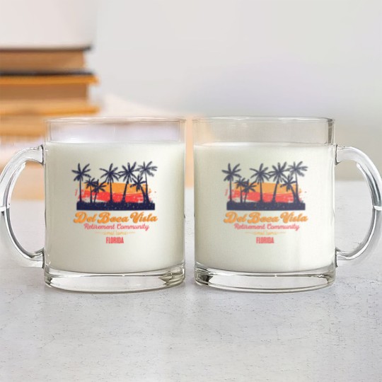 Discover Del Boca Vista - Seinfeld - Glass Mugs