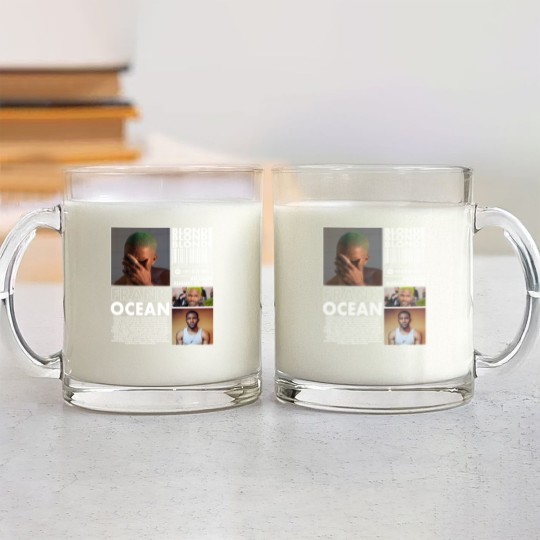 Discover Frank Ocean Rap Glass Mugs, Blonde Album Merch Vintage Rapper Hiphop