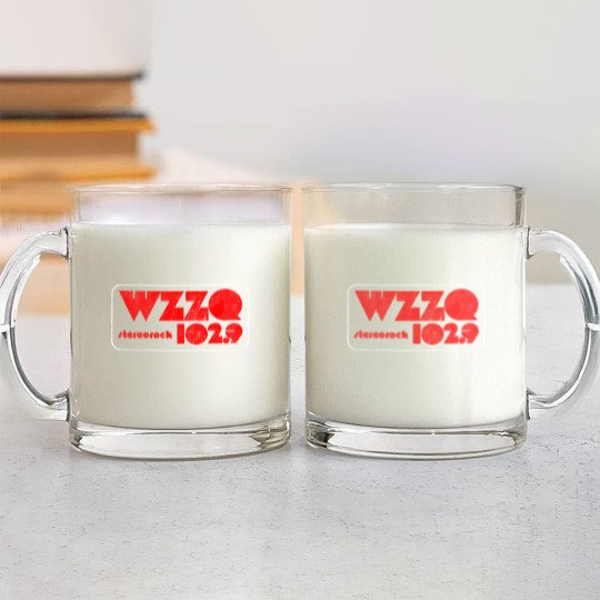 Discover WZZQ Stereorock Jackson, Mississippi / Defunct 80s Radio Station Logo - Radio Station - Glass Mugs