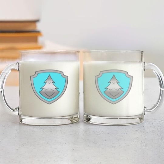 Discover PAW Pat rol Everest Badge Glass Mugs