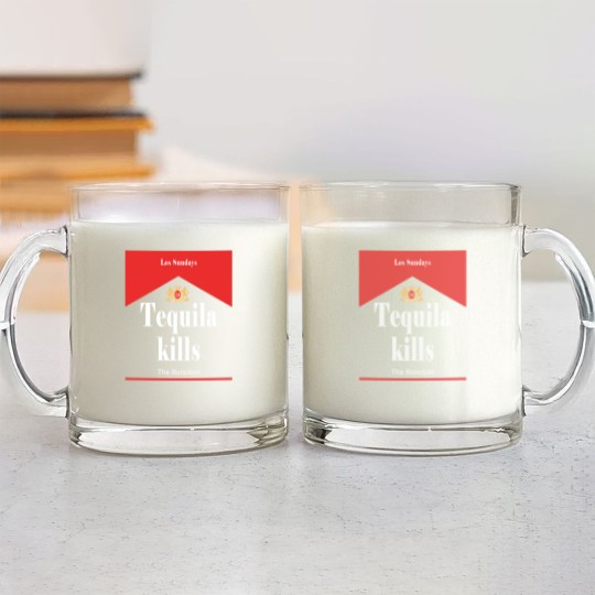 Discover Los Sundays Tequila Kills the Boredom Glass Mugs