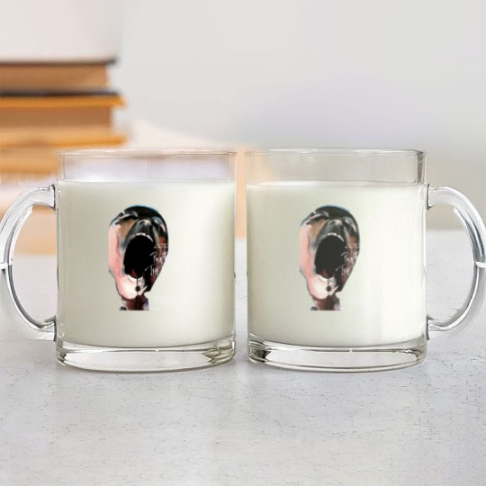 Discover The Pink Wall Poster Glass Mugs