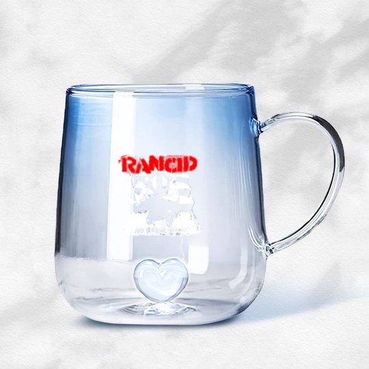 Discover Rancid And Out Come The Wolves  Merchandis Gradient Glass Mugs
