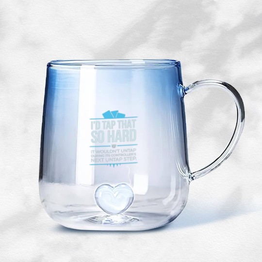 Discover I'd Tap That So Hard Gradient Glass Mugs