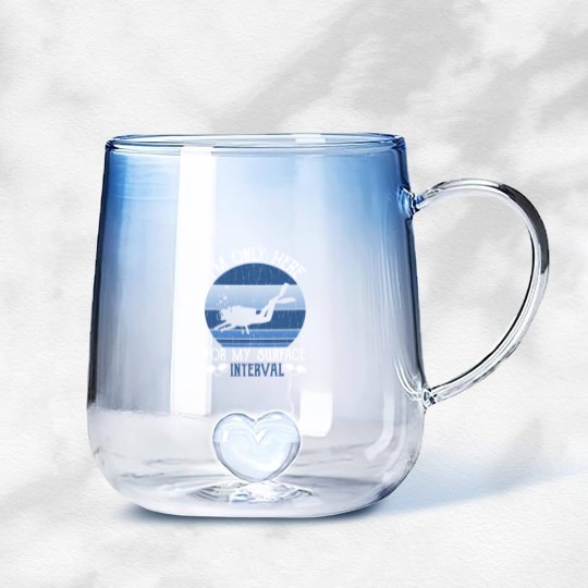 Discover My Surface Swimming Interval Gradient Glass Mugs