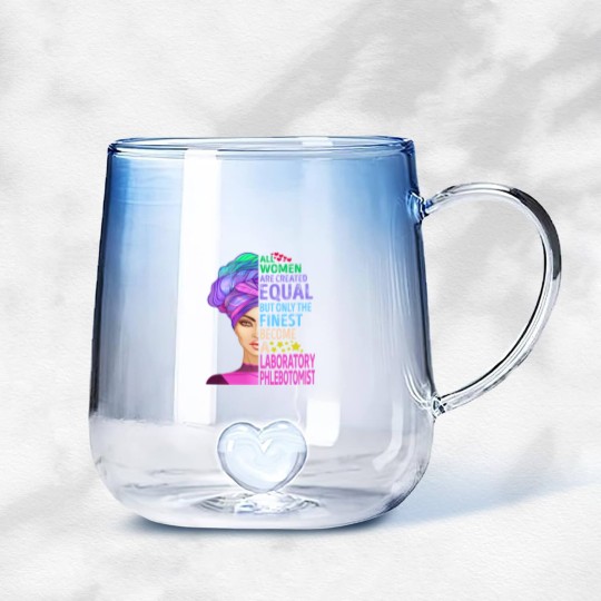 Discover The Finest Become Laboratory Phlebotomist - Laboratory Phlebotomist - Gradient Glass Mugs