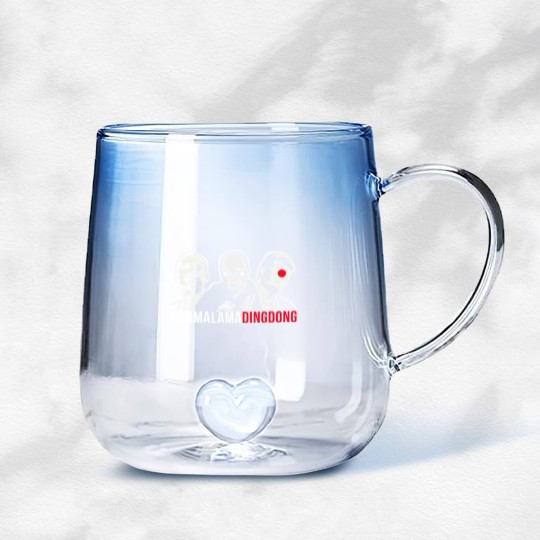 Discover Obama Lama Ding Dong Gradient Glass Mugs