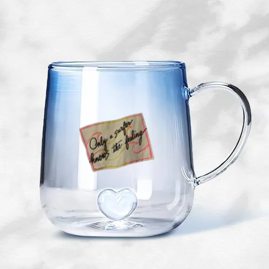 Discover vintage billabong Gradient Glass Mugs 80s tag stedman classic surf wear surfer