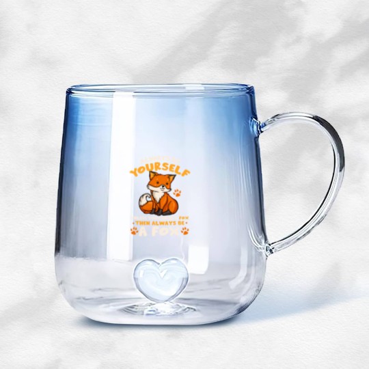Discover Foxes Gradient Glass Mugs
