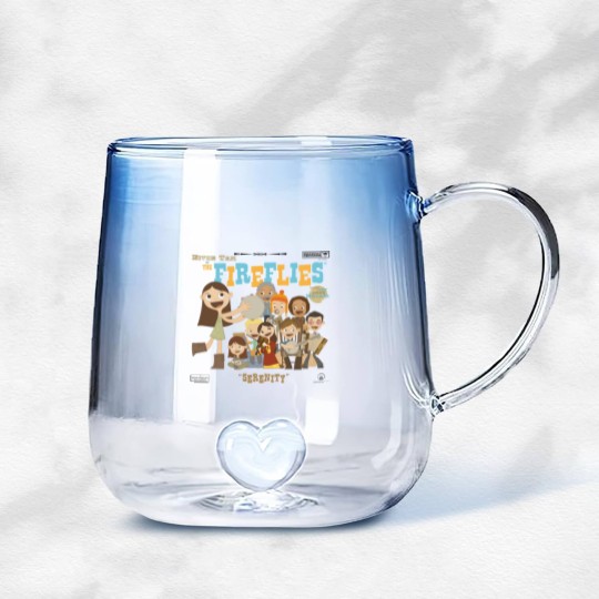 Discover River Tam & The Fireflies - Firefly - Gradient Glass Mugs