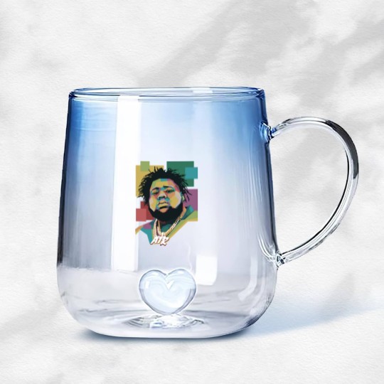 Discover ROD WAVE - Rod Wave - Gradient Glass Mugs