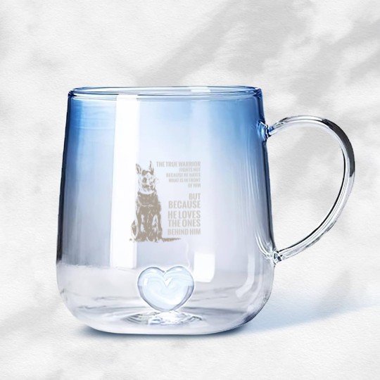 Discover Malinois - Belgian shepherd - Mechelaar - Malinois - Gradient Glass Mugs