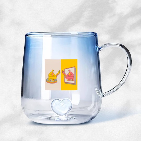 Discover DJ Seinfeld Mirrors Gradient Glass Mugs