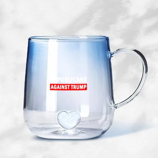 Discover Republicans Against Trump - Republicans Against Trump - Gradient Glass Mugs