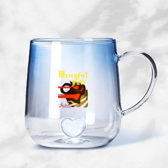 Discover Mercyful Fate Melissa Men's Black Gradient Glass Mugs Clothing Gradient Glass Mugs