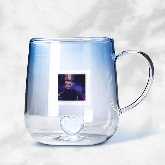 Discover Atrocity Exhibition Danny Brown Album Cover Gradient Glass Mugs | Danny Brown Hip Hop Gradient Glass Mugs