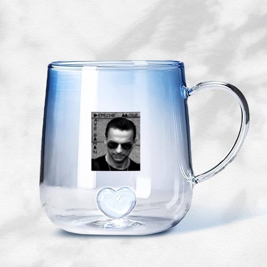 Discover Vtg 1993 Depeche Mode Faith Devotional World Tour Concert 90s Gradient Glass Mugs, DM Rock Gradient Glass Mugs