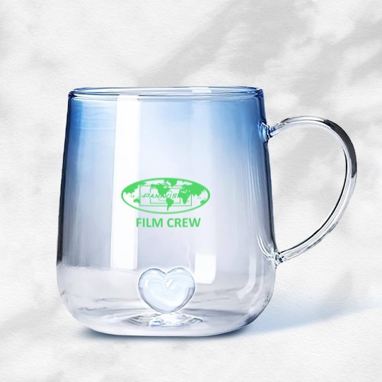 Discover Vintage 90s Panavision Gradient Glass Mugs - 90s Panavision Movie Gradient Glass Mugs Gradient Glass Mugs