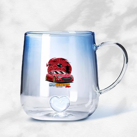 Discover KDM Hyundai Genesis Coupe - Hyundai - Gradient Glass Mugs