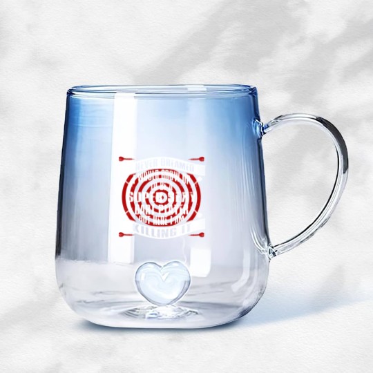 Discover Super Sexy dart player 2 Gradient Glass Mugs