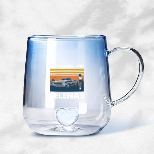 Discover Anything For Selenas Vintage Gradient Glass Mugs, For Selena Lover, Selena Gradient Glass Mugs