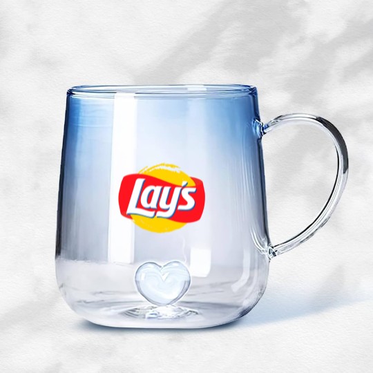 Discover Lays Snack Gradient Glass Mugs
